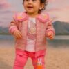 Baby girl stylish Zipper dress (3months-to-4years)