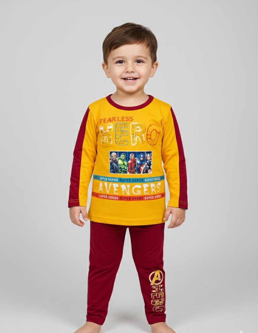 Boys avengers print dress (1-to-4years) - Image 3