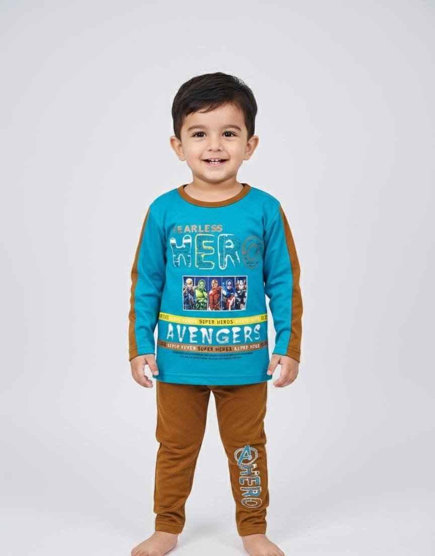 Boys avengers print dress (1-to-4years) - Image 2