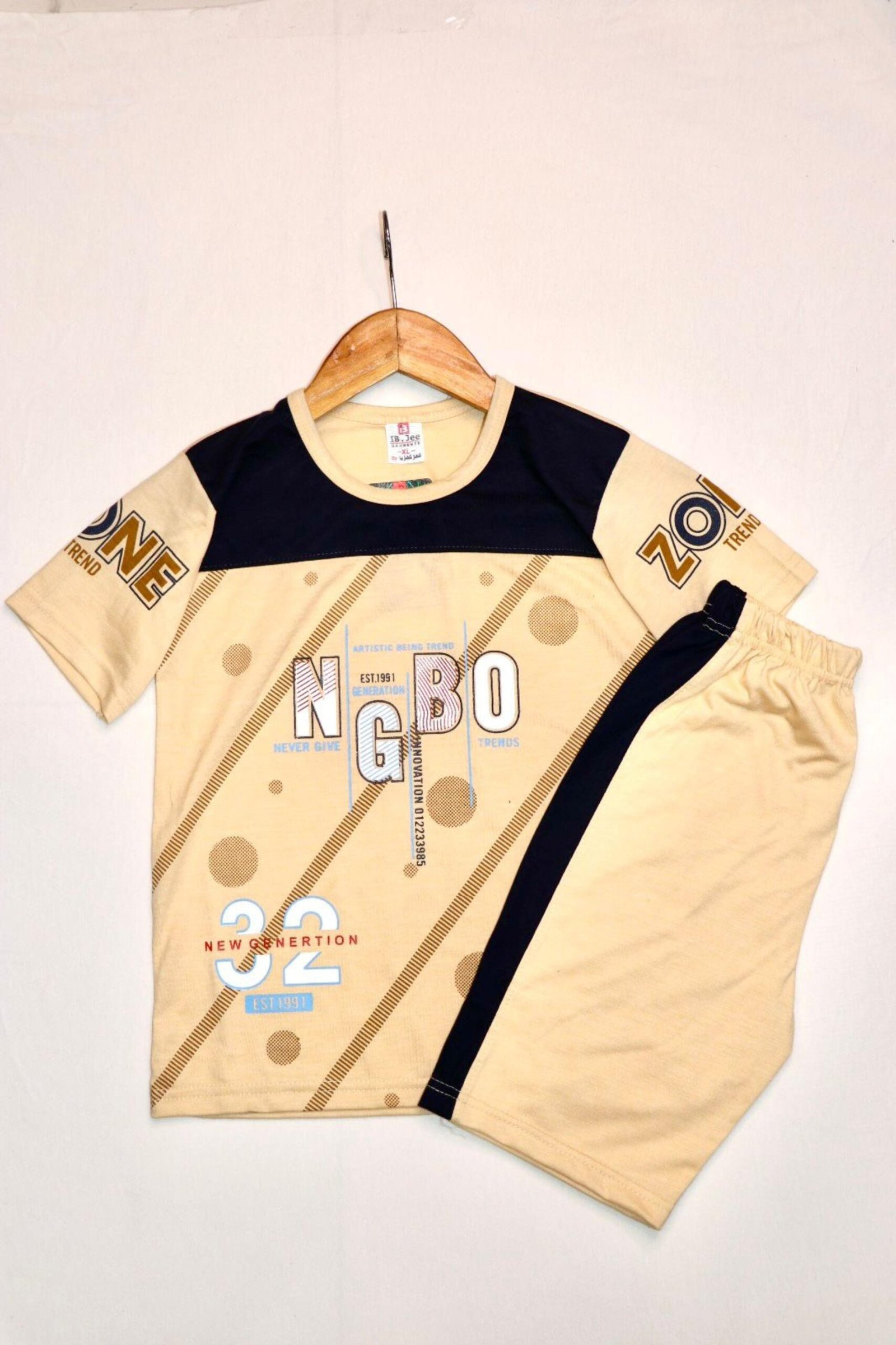 Printed Summer Shorts Set (2-to6years)